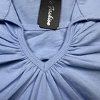 Cutie s Fashion Shirt Girls 20 School Uniform Polo Short Sleeve Blue Stretch