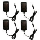 4x 12 Volt 2 Amp Ac dc Adapter Power Supply Cord 12v 2a 5 5mm 2 5mm Connector Us