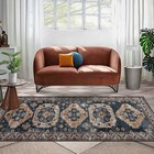 Modern Geometric Floral Runner Rug Indoor Area Rug Hallway Runner Door Mat 2x6ft