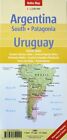 New 2008 map Of Argentina South patagonia uruguay by Nelles plus Detail Maps