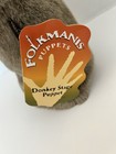 Folkmanis Donkey Stage Puppet  Brown  Beige Retired  2908 New