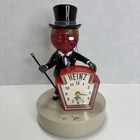 Vintage Heinz Mr Aristocrat Tomato Man Talking Alarm Clock 1987 Nib Tested Works