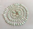Beach Sea Glass Sea Foam Blue 100 Pieces Genuine Surf-tumbled Mendocino Ca