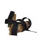 Kirkland Signature Wire-edged Polyester Ribbon  black  1 5  X 50 Yards 