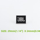 2pcs New For Jbl Aluminum Logo Badge Replacement Piece 29mmx 24mm