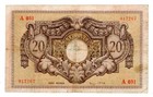 Italy Somalia Italy Somalia Italia Somaliland 20 Somali 1950 Circolazion A 031