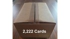1300 Sold      2 222 Baseball Cards Lot      10 Pound Box  Sports Trading Mixed Assorted