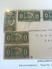 Honduras 1936 Correo Ambulante Cover 1c   5c Green Handstamp Apr 30 Us Ex  Rate