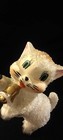 Vintage  Ceramic Sugar Glazed Kitty Cat Made In Japan Small