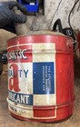 Vintage 5 Gallon Atlantic Motor Oil Can  Sa 20 1950s Gas Can Garage Advertising