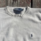 Polo Ralph Lauren Cotton White Sweater