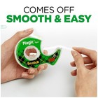 Scotch Magic Tape 3dispensered Rolls numerous Applications  Invisible clear Tape