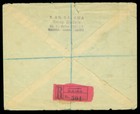 Egypt 1946 Arab Kings Meeting Multifranking Registered 1st Day Cover Cairo To Uk