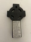 Vtg Bronze Gallen Priory Cross Celtic Monk Medieval The Wild Goose Studios