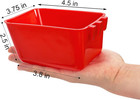 30 Pcs Chicken Water Feeder Cups  16 Oz Plastic Hanging Bird Cage Cups