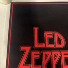 Vtg nos 1994 Led Zeppelin -  821 1628 Lantern Felt Blacklight Poster 23x35