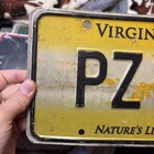 Virgin Islands Pz-84 Natures Little Secret License Plate 