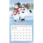 Lang Sam Snowman 2026 Wall Calendar     12-month Calendar