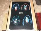 Kiss Solo Faces Poster 1978 Aucoin Original