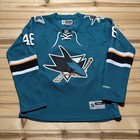 Reebok  48 Thomas Hertl San Jose Sharks Nhl Hockey Jersey Women   s Size Medium