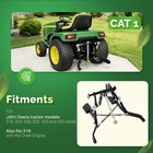 For John Deere 316 318 322 330 332 420 430 3 Point Rear Hitch Kit Cat 1