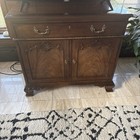 Henredon Rittenhouse Square Chippendale Server Sideboard Mahogany Bar Cabinet