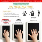 Clean Touch Ink Pad For Baby Handprints And Footprints     Inkless Infant Hand