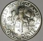 Silver Roosevelt Dime  One Dime  1946-1964  Pds  Vf-bu  Pulled From Storage 