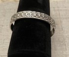 Vintage Navajo Sterling Silver Floral Daisy Cuff Bracelet Signed By M c  Tsasie