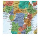 National Geographic Maps World Decorator  Tubed  map  46  X 30 5  Free Ship