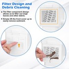 Rainwater Collection System For 2 x 3  Or 3 x 4  Residential Downspouts  White