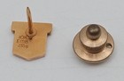 10k Gold Emb Cto Lapel Pin Tie Tack 3 Stars Service Award