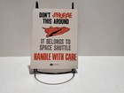 Vintage 1973 Rockwell International Space Division Nasa Space Shuttle Label