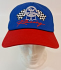 New Pabst Blue Ribbon Racing Beer Pbr Men s Snapback Cap Hat Red Blue