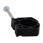 Full Clamp J-hook W nail For Pex Tubing Piping 50 Pcs Support Hanger 1 2 in-1 in