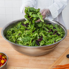 Extra Large 30 Qt Stainless Steel Mixing Bowl Standard Weight Commercial