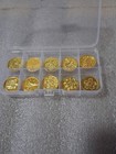 Set Of 10 Wax Seal Stamps Each Stamp Unique Craft Design Bee Butterfly Floral   