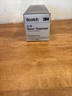 Nib Vintage Scotch 3m C-15 Brown Weighted Desktop Tape Dispenser Mcm Retro