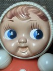 Vintage Soviet Big Doll Nevalyashka Ussr Retro Russia Toy Plastic 40 Cm
