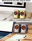 12w Usb Powered Desktop Speaker W  Volume Control  3 5mm Jack For Pc laptop imac