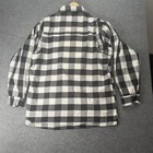 Vance Leathers Armored Motorcycle Flannel Shirt Black White Plaid 4xl Nwt Ce