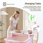 4 In 1 Bedside Bassinet For Baby  Portable Baby Bassinet With Wheels  Baby Crib