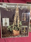 70   s Vintage Macrame Plant Hanger Kit New In Box Hazels Kaboodles 4 5ft Retro