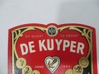 De Kuyper Cherry Liqueur Bottle Label Cinncinate Ohio 4 5 Quart 70 Proof Label