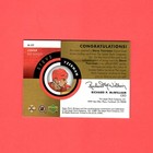 Steve Yzerman Game Worn Used Jersey Card 2001 Ud Nhl Legends Upper Deck