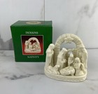 Vtg Dicksons Nativity Bisque Porcelain 4  Joseph  Baby Jesus   Mary Figurine