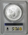 2002 American Silver Eagle Top Grade  Pcgs Mint State 70