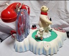 Vintage Coca Cola Polar Bear Phone Novelty Landline Dialup Telephone Animated
