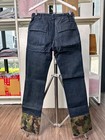 Engineered Garments Mens Size 32 Jeans Dark Blue W camo Ends Used Condition A 15