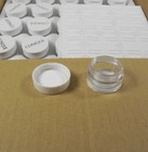 New In Box Lot Quantity Of 50 Empty Clinique Dramming Jars Cap Jar Assembly